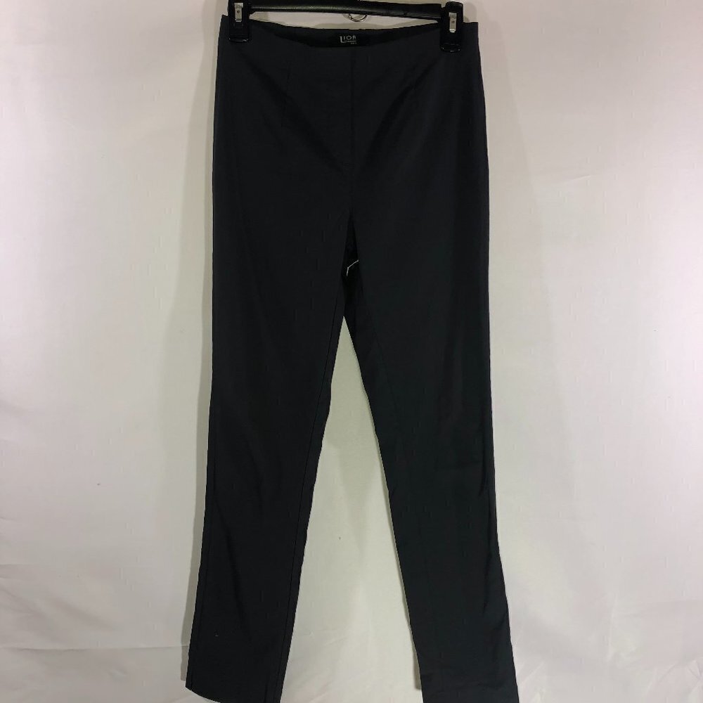 Lior Paris Dark Grey Stretch Slacks Size 4